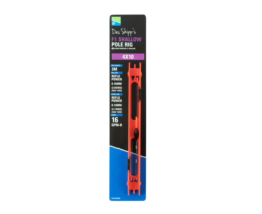 Preston Innovations F1 Shallow Pole Rig