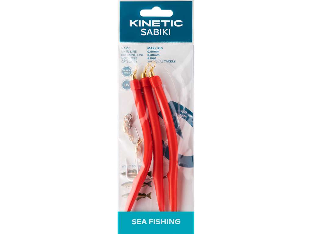 Kinetic Sabiki Makk #6/0 Varios Colors
