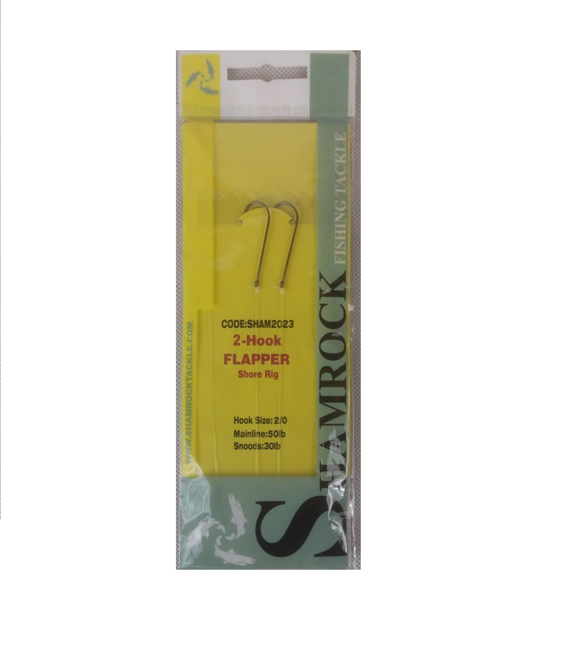 SHAMROCK 2-Hook Flapper shore rig SHAM2023