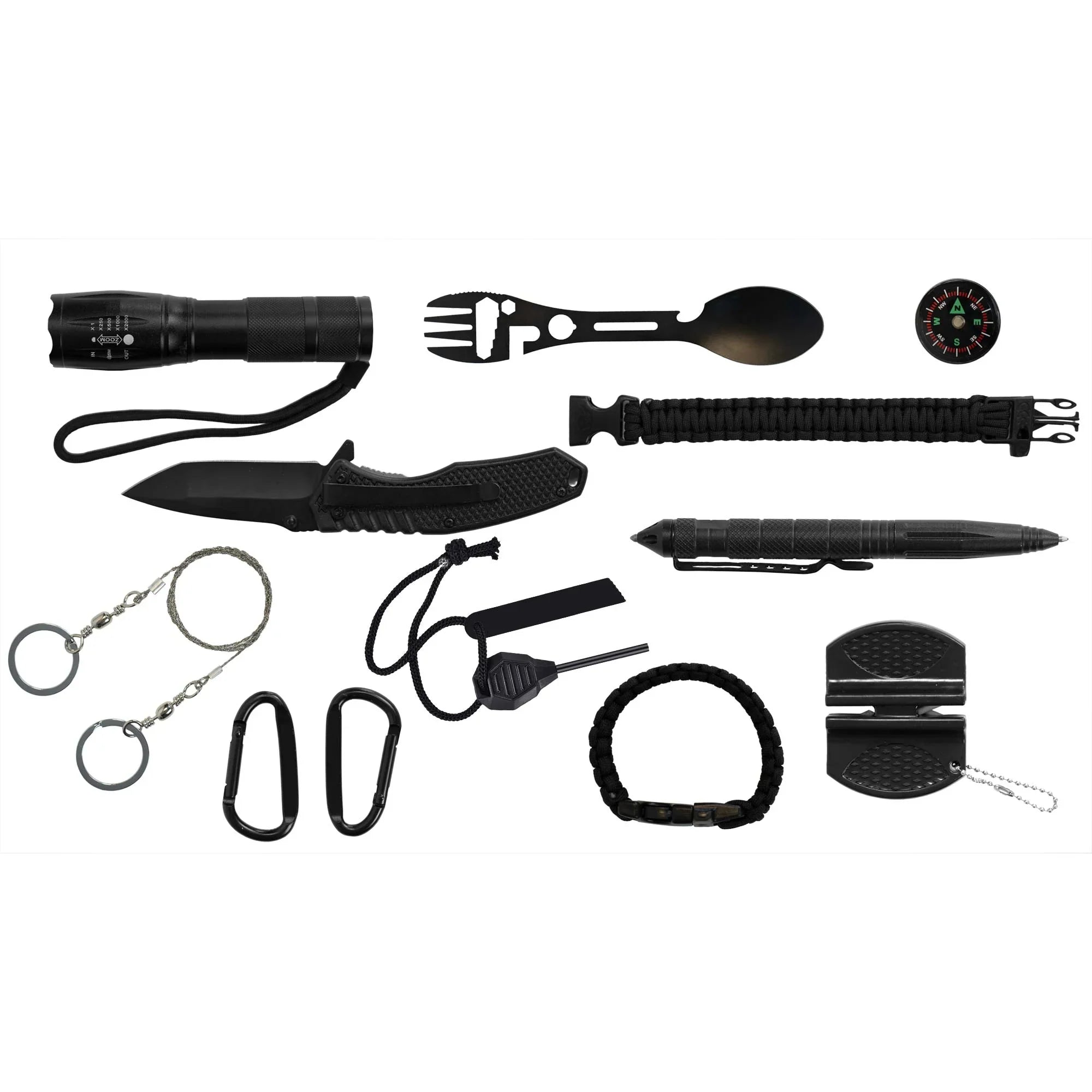 Highlander Survival Kit With Waterproof Case