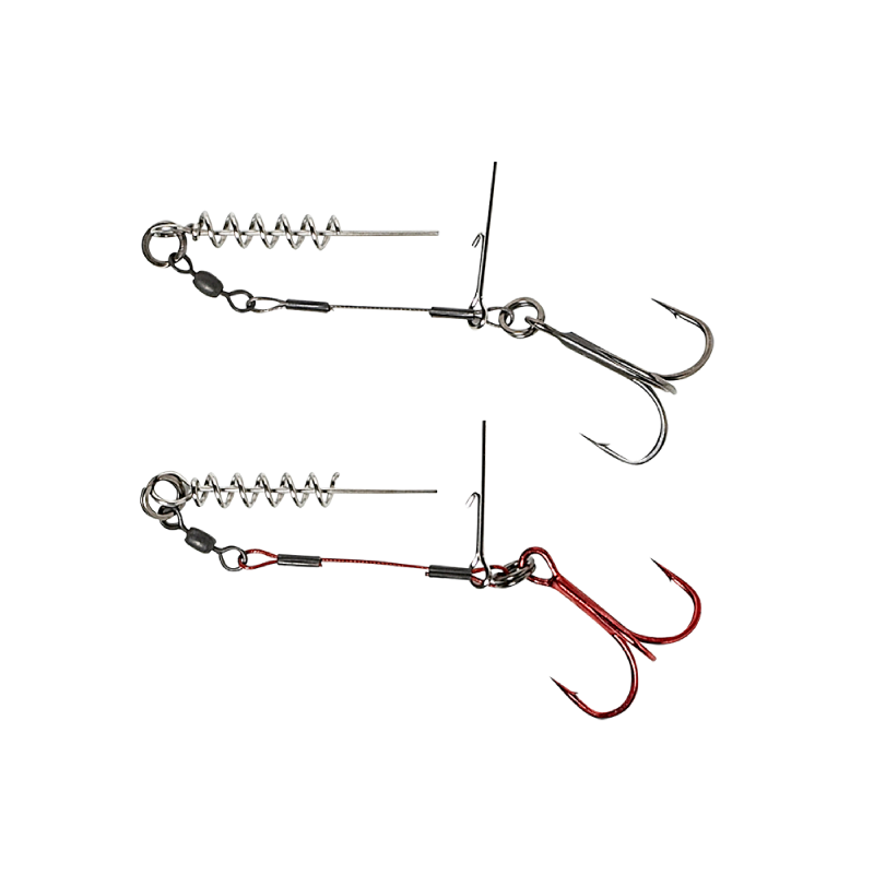 Savage Gear Carbon 49 Corkscrew Single Stinger Rig