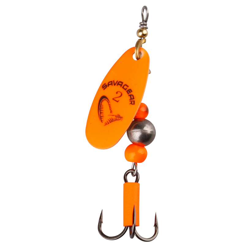 Savage Gear Caviar Spinner #2 6g Fluo Orange