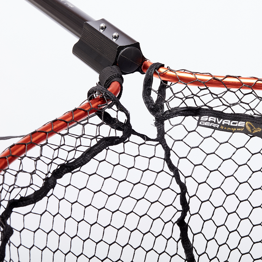 Savage Gear Full Frame Telescopic Rubber Mesh Landing Net