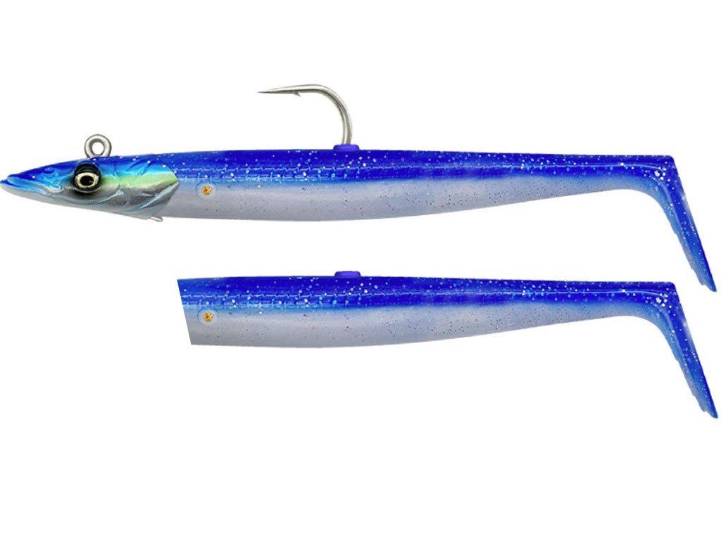 Savage Gear Sandeel V2 15.5cm 46g Blue Pearl Silver