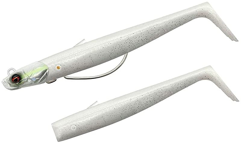 Savage Gear Sandeel V2 Weedless 11.5cm 22g White Pearl Silver