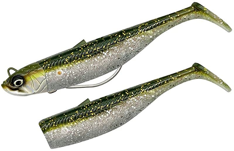 Savage Gear Savage Minnow Weedless WL 12.5cm 28g Green Silver