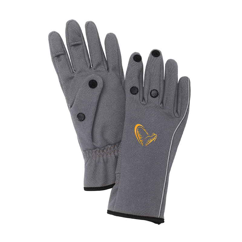 Savage Gear Softshell Glove Grey