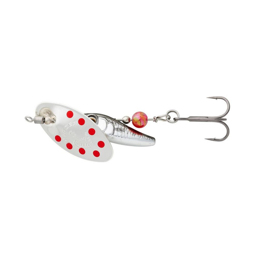 Savage Gear Sticklebait Spinner #3 9.1g Dirty Silver Red