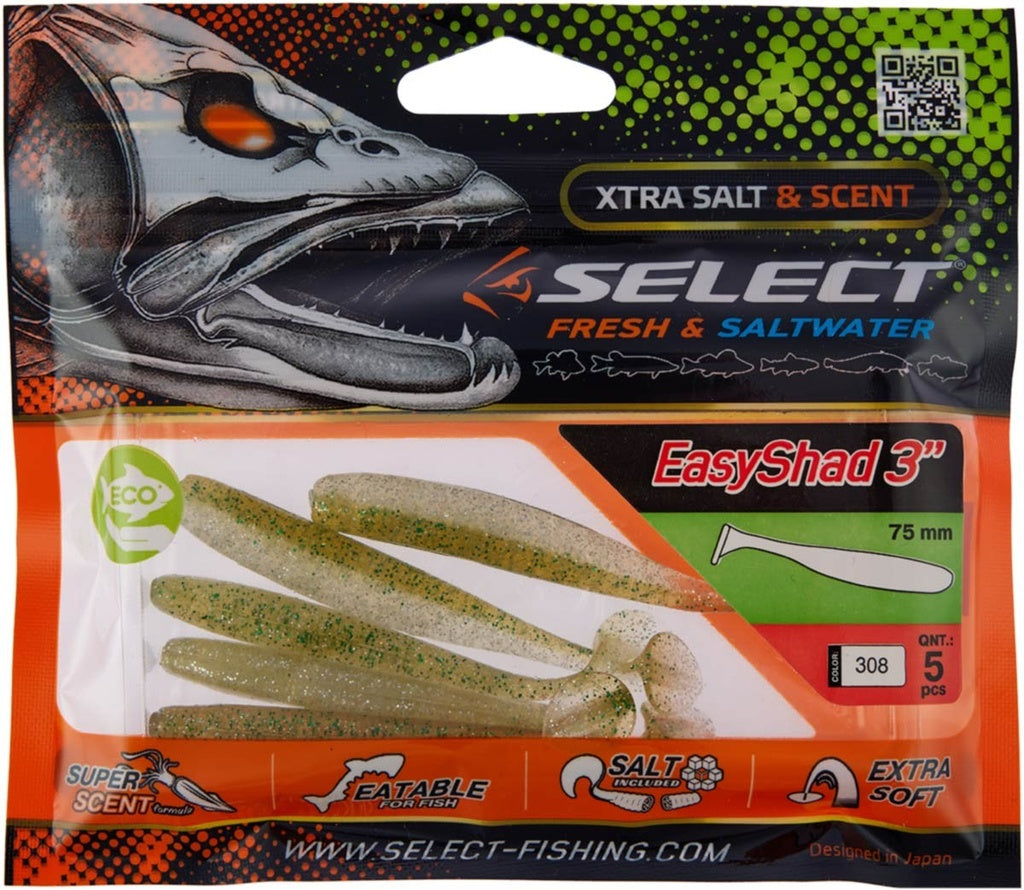 Soft Lure Select Easy Shad col.#308