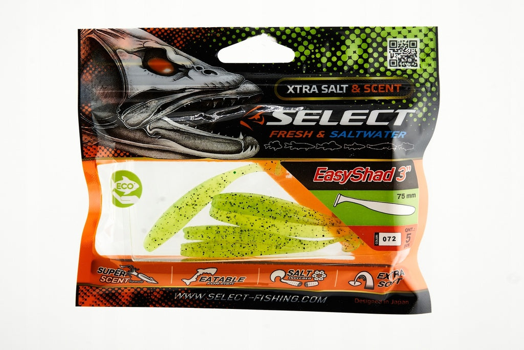 Soft Lure Select Easy Shad col.#072