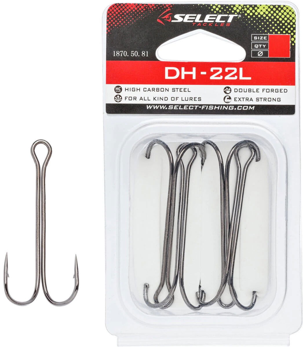 Select DH-22L Double Hooks - Emerald Ripple