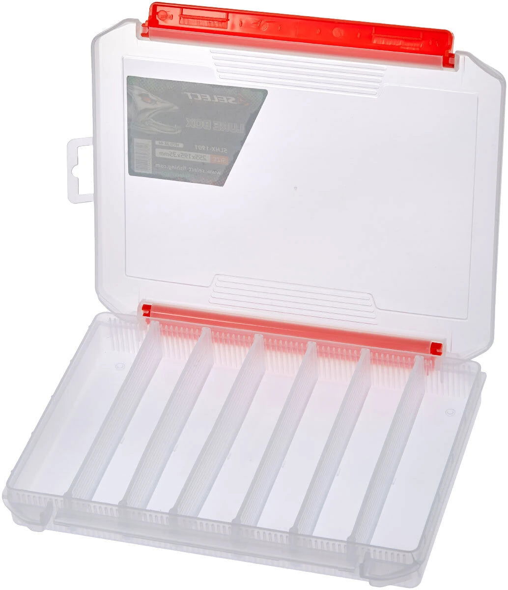 Select Lure Box SLHX-1901 25.5х19.5х3.5cm - Emerald Ripple