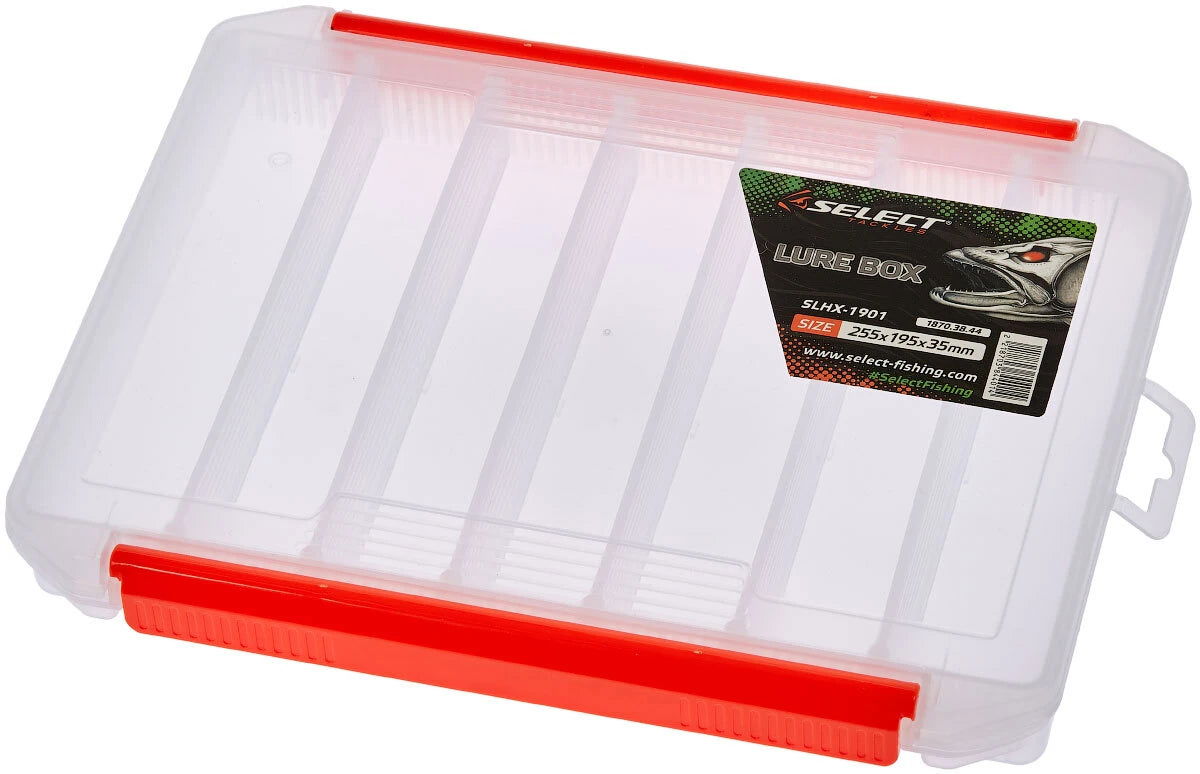 Select Lure Box SLHX-1901 25.5х19.5х3.5cm - Emerald Ripple