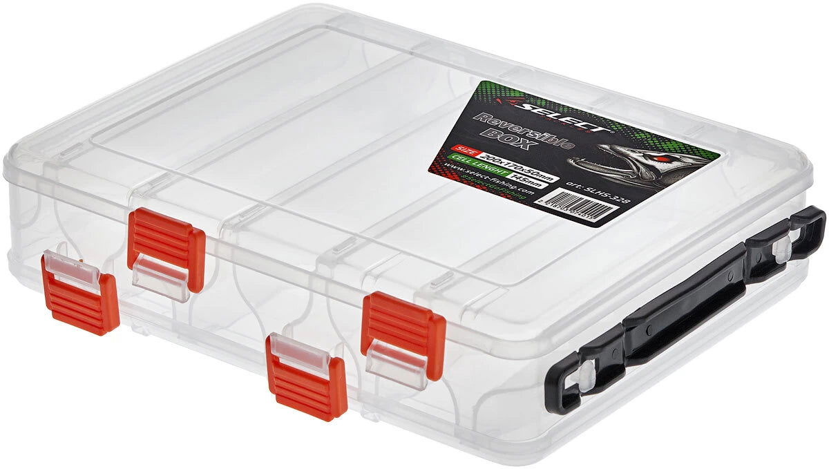 Select Reversible Lure Box SLHS-328 20х17х5cm - Emerald Ripple