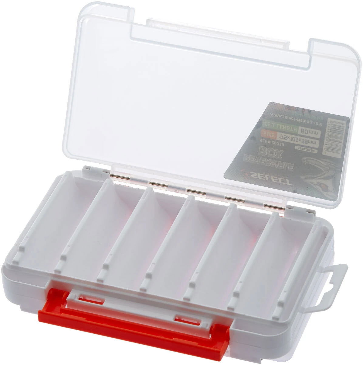 Select Reversible Lure Box SLHX-2001B 17.5х10.5х3.8cm - Emerald Ripple