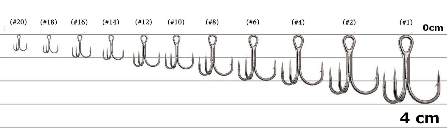 Select TH-36 Treble Hook - Emerald Ripple