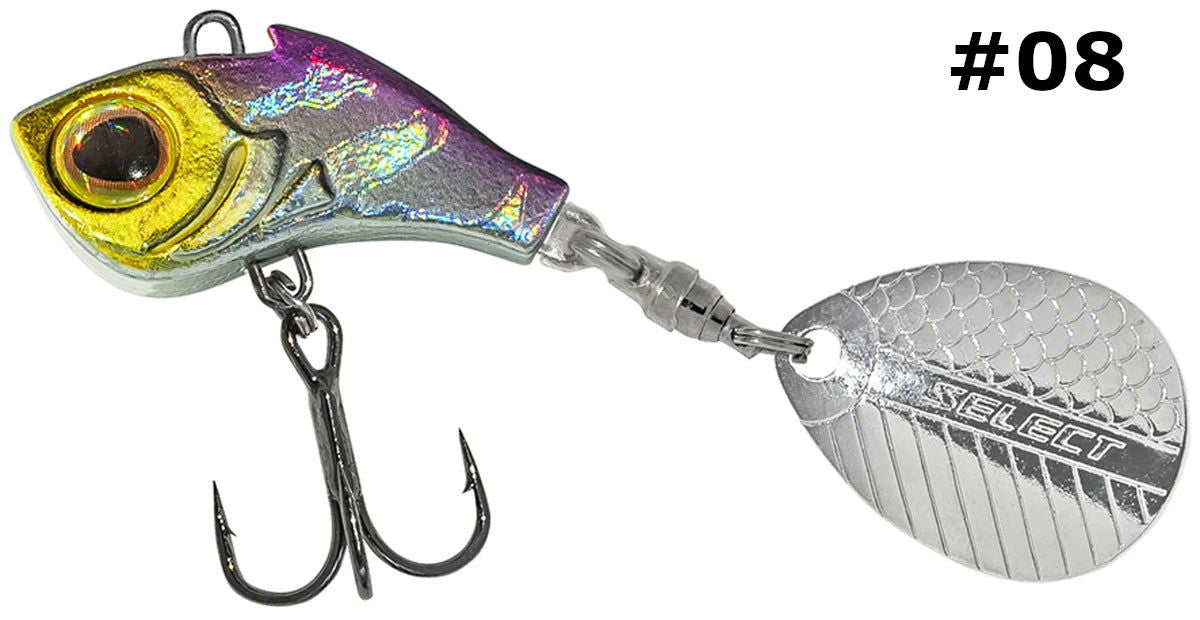 Select Tail-Spinner Lure Turbo-II 17.0g - Emerald Ripple