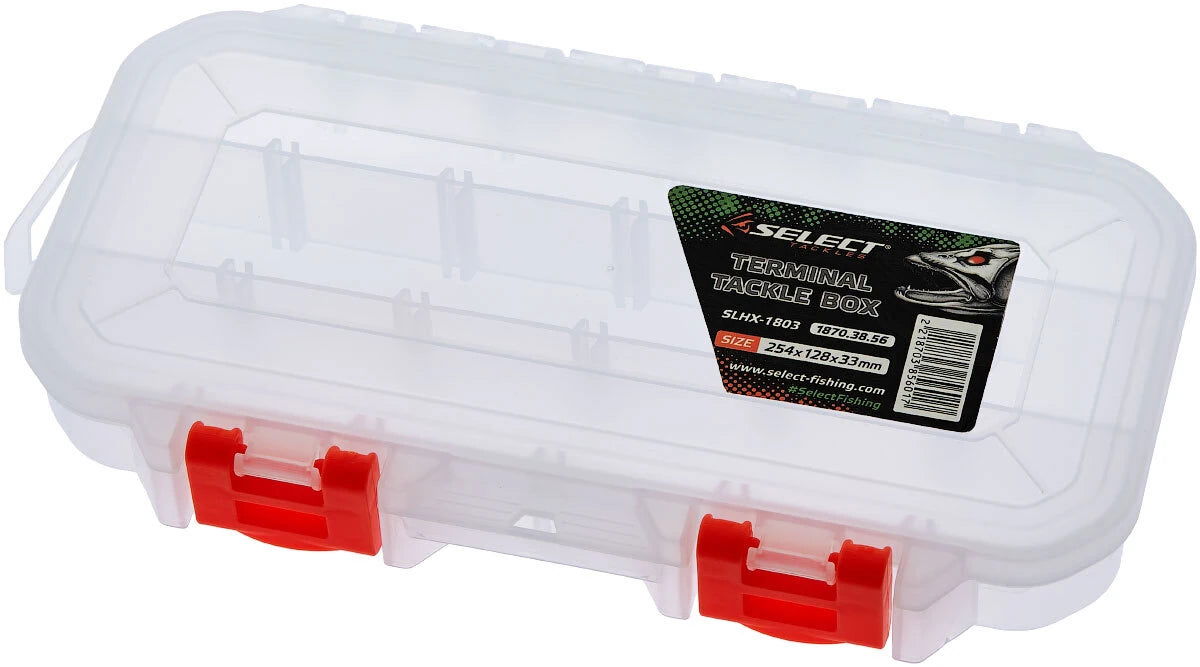 Select Terminal Tackle Box SLHX-1803 25.4х12.8х3.3cm - Emerald Ripple