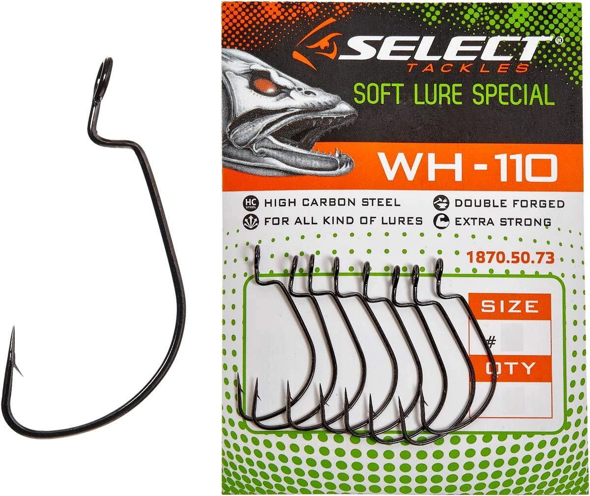 Select WH-110 Offset Hooks - Emerald Ripple