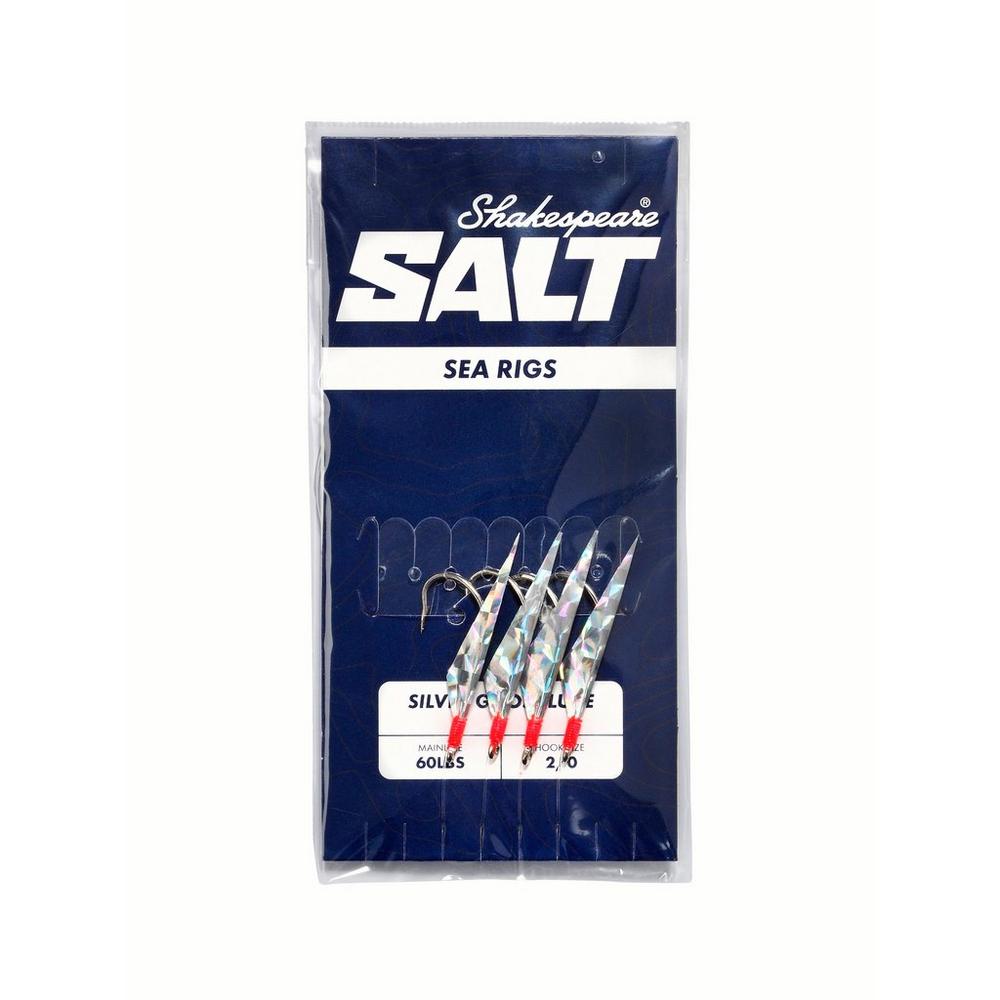 Shakespeare SALT Rig Silver Ghost Lure