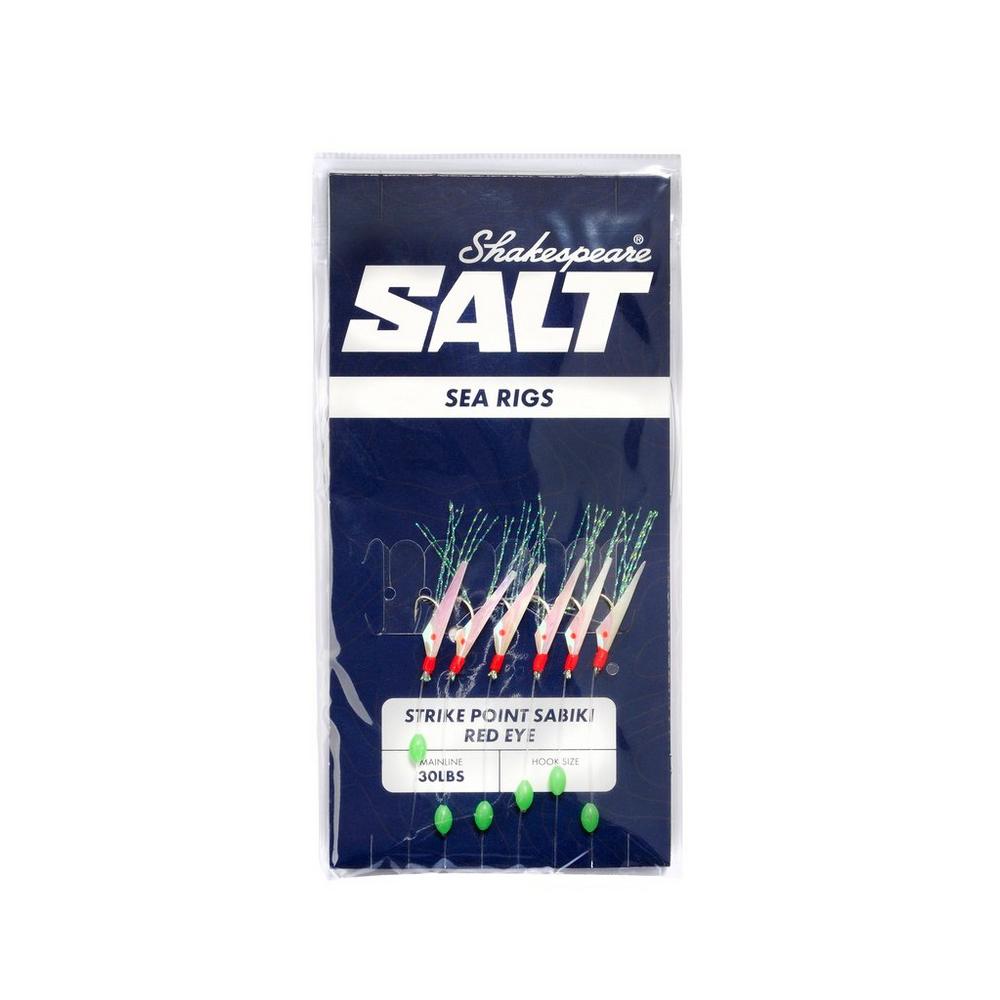 Shakespeare SALT Rig Strike Point Sabiki Red Eye