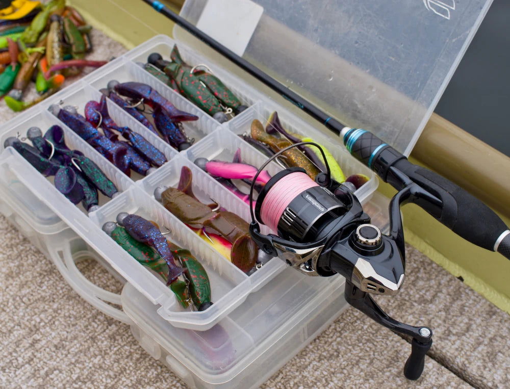 Soft Lure Select Boozer col.557 - Emerald Ripple