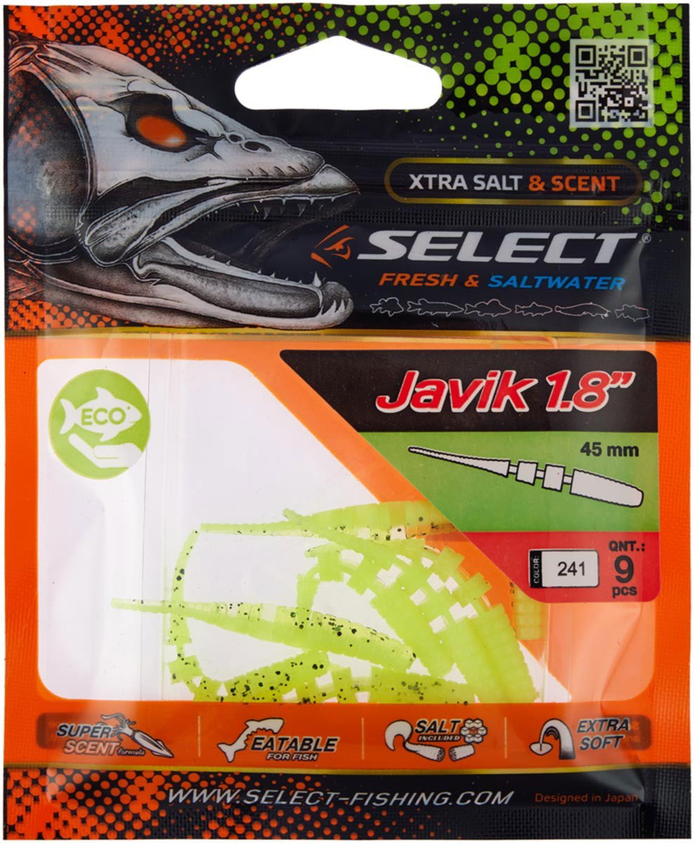 Soft Lure Select Javik col 241 - Emerald Ripple