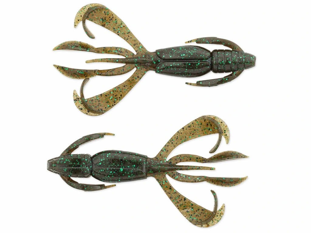 Soft lure Keitech Crazy Flapper Yodogawa Craw 521S /2.8"/ - Emerald Ripple
