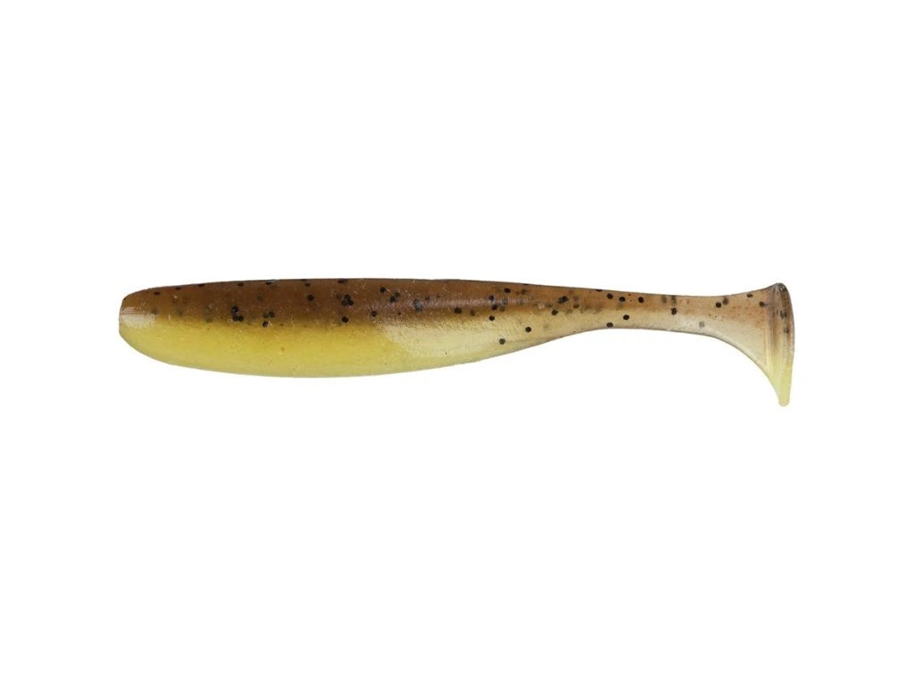 Soft lure Keitech Easy Shiner Bumble Bee PAL10T/3.5"/4"/ - Emerald Ripple