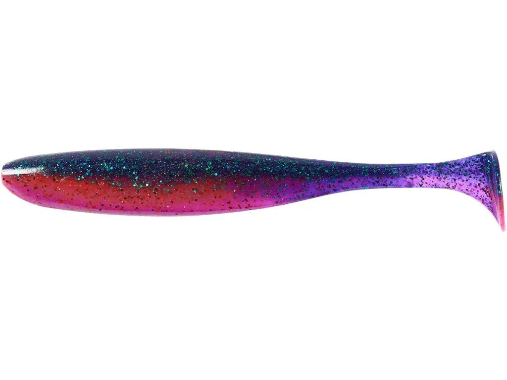 Soft lure Keitech Easy Shiner Mystic June Bug EA21T /2"/3"/3.5"/4"/4.5"/5"/ - Emerald Ripple