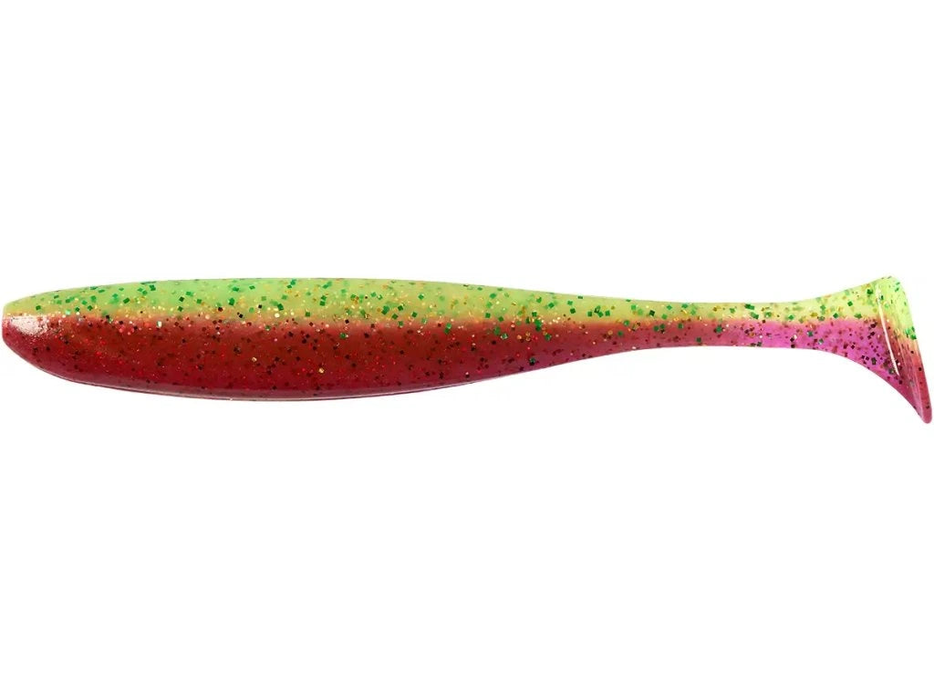 Soft lure Keitech Easy Shiner Mystic Lime Chart EA18T /2"/3"/3.5"/4"/4.5"/5"/6.5"/ - Emerald Ripple
