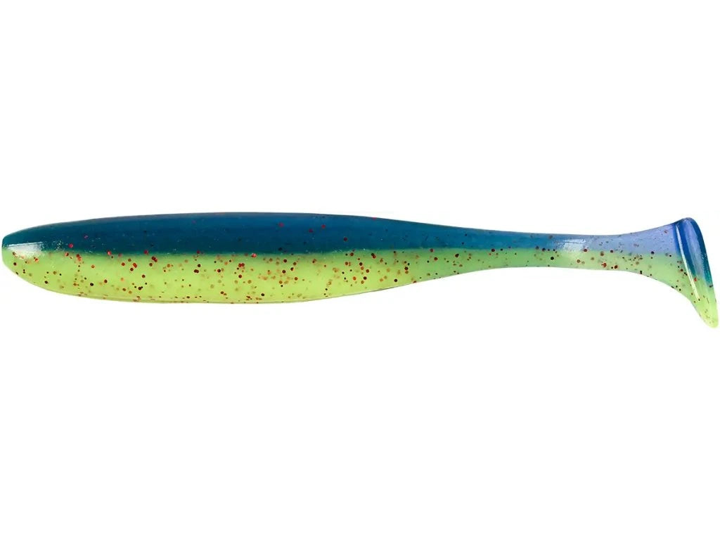Soft lure Keitech Easy Shiner Violet Chart Red FLK. EA20T /2"/3"/3.5"/4"/4.5"/5"/ - Emerald Ripple