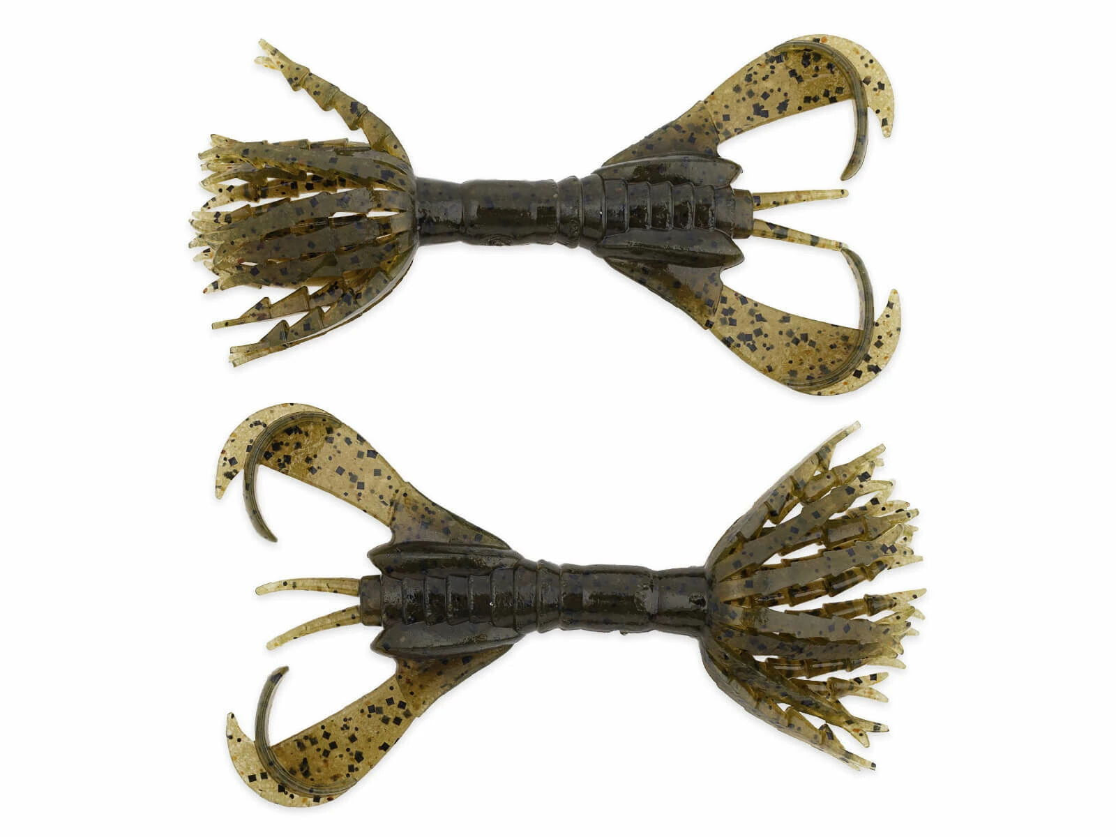 Soft lure Keitech Hyper Spider Watermelon PP # 102S - Emerald Ripple