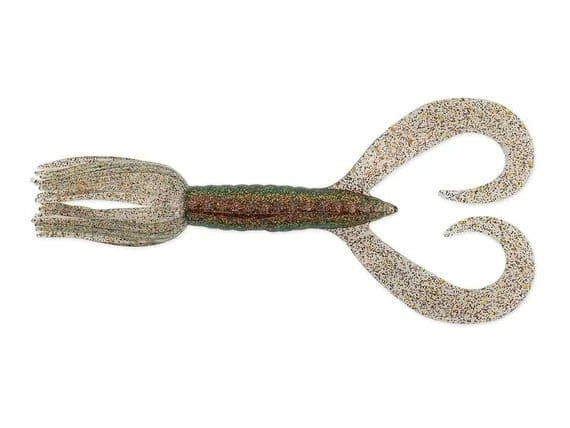 Soft lure Keitech Little Spider Chamereon Smoke # 304S - Emerald Ripple