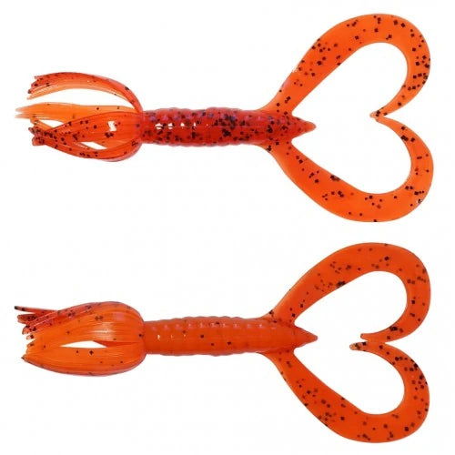 Soft lure Keitech Little Spider Delta Craw # 407T - Emerald Ripple