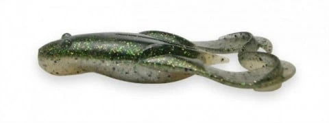 Soft lure Keitech Noisy Flapper Green Frog #469T - Emerald Ripple