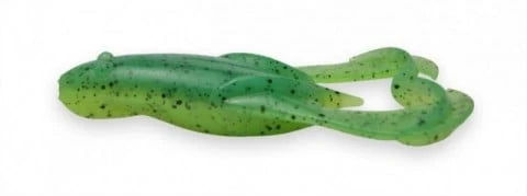 Soft lure Keitech Noisy Flapper Lime Chartreuse PP #468T - Emerald Ripple