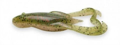 Soft lure Keitech Noisy Flapper Watermelon/Red Pearl #466T - Emerald Ripple