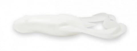 Soft lure Keitech Noisy Flapper White #009S - Emerald Ripple