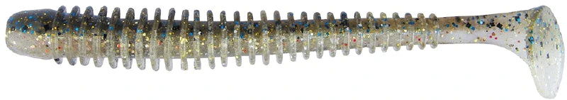 Soft lure Keitech Swing Impact Bluegill Flash # 418T /2"/2.5"/3"/3.5"/4"/4.5" - Emerald Ripple