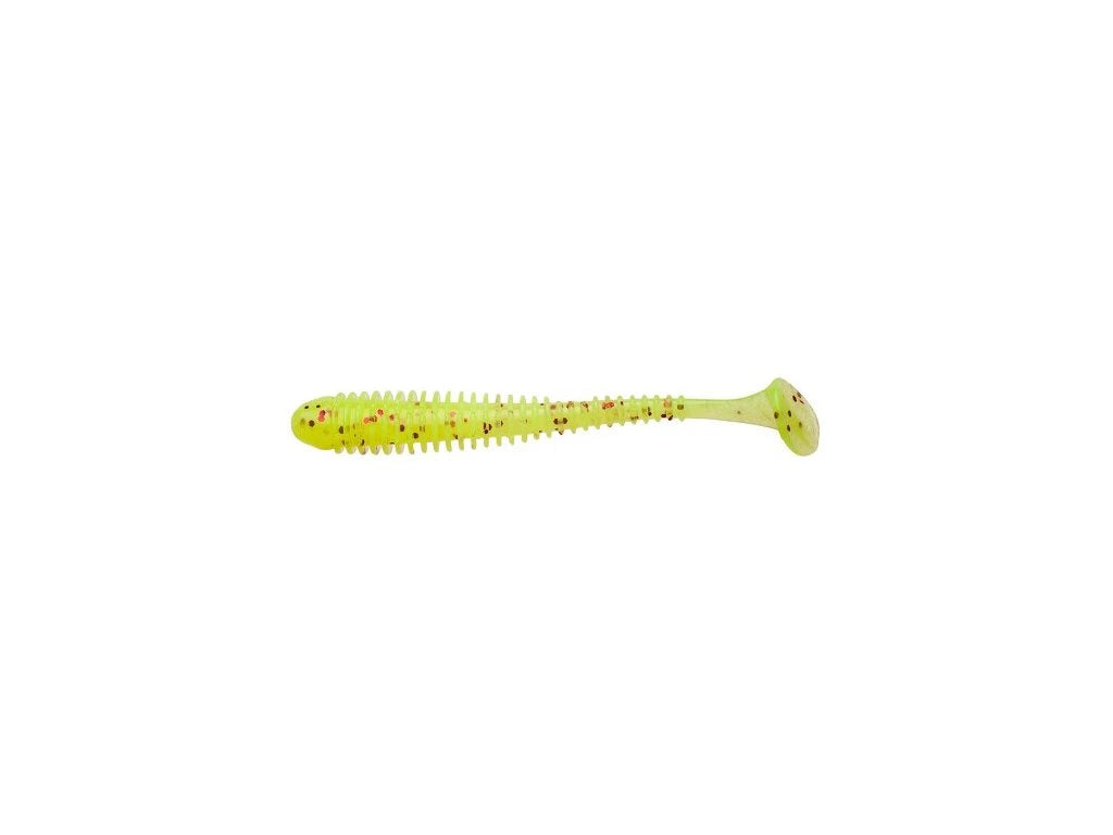 Soft lure Keitech Swing Impact Chartreuse Red Flake PAL01S /2.5"/3"/ - Emerald Ripple
