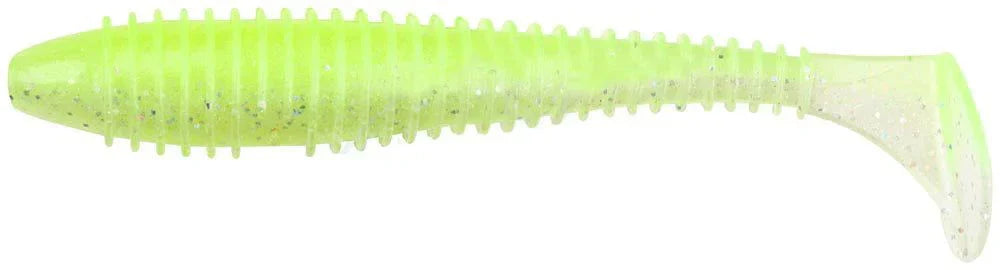 Keitech Swing Impact 4" 10cm Chartreuse Shad 484T
