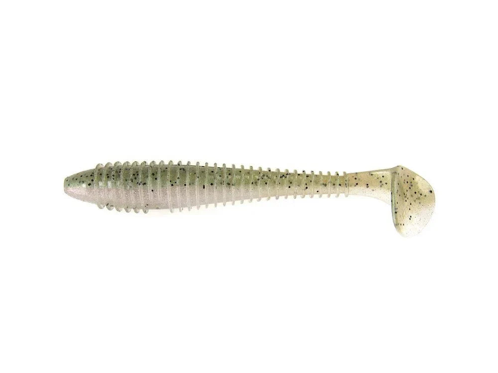 Keitech Swing Impact Fat 6.8" 17.5cm Ghost Rainbow 482T