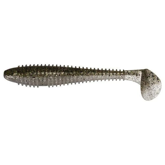 Soft lure Keitech Swing Impact FAT Silver Flash Minnow 416T /2.8"/5.8"/6.8"/ - Emerald Ripple