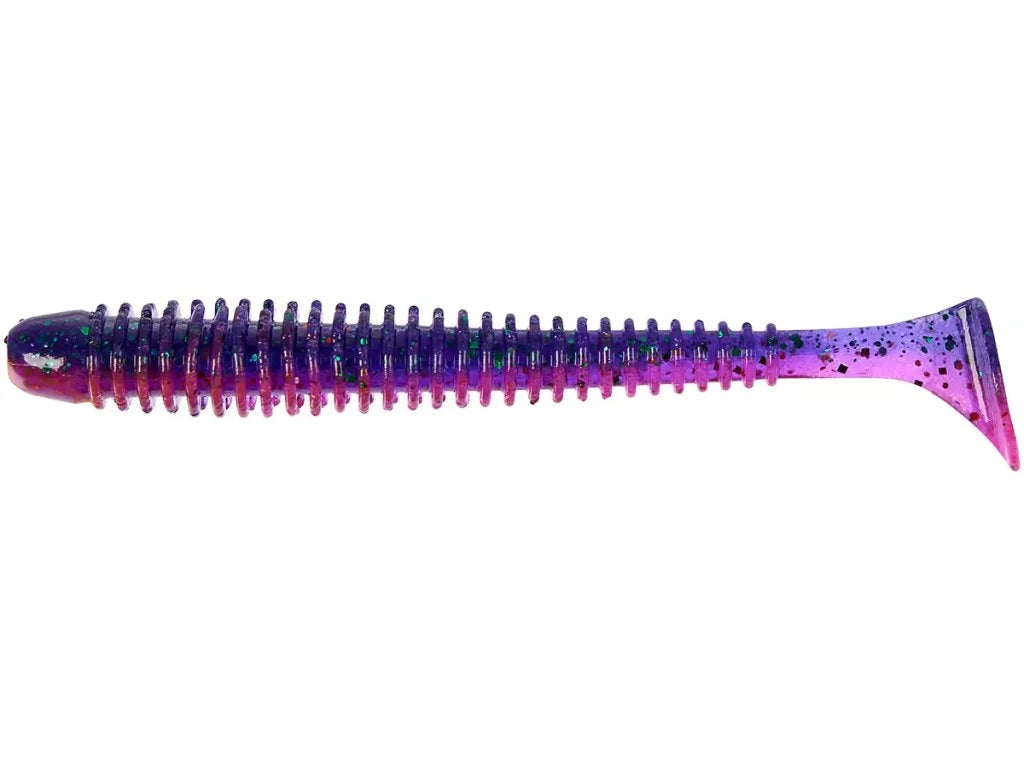 Soft lure Keitech Swing Impact Mystic June Bug EA21T /2"/2.5"/3"/3.5"/4"/4.5" - Emerald Ripple