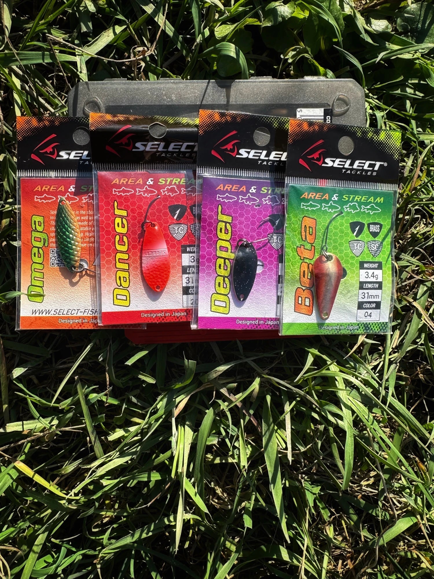 Spoon Lure Select Deeper 3.5g 35mm - Emerald Ripple