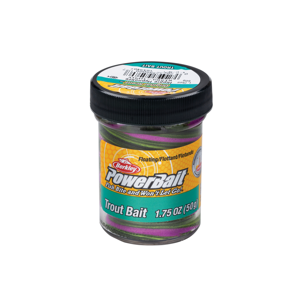 Berkley PowerBait Glitter Trout Bait Swirls Hippie Hypnotize