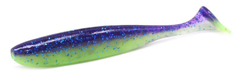 Keitech Easy Shiner 4" 10cm Violet Lime Belly PAL06T