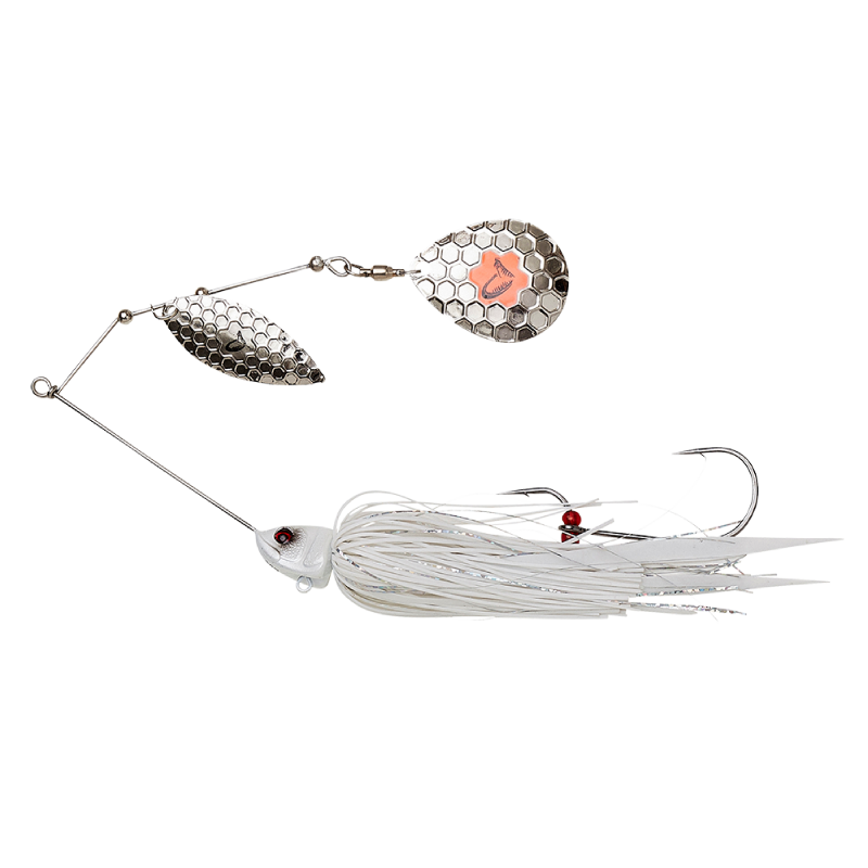 Savage Gear Da'Bush Spinnerbait Sinking 19cm 32g White Silver
