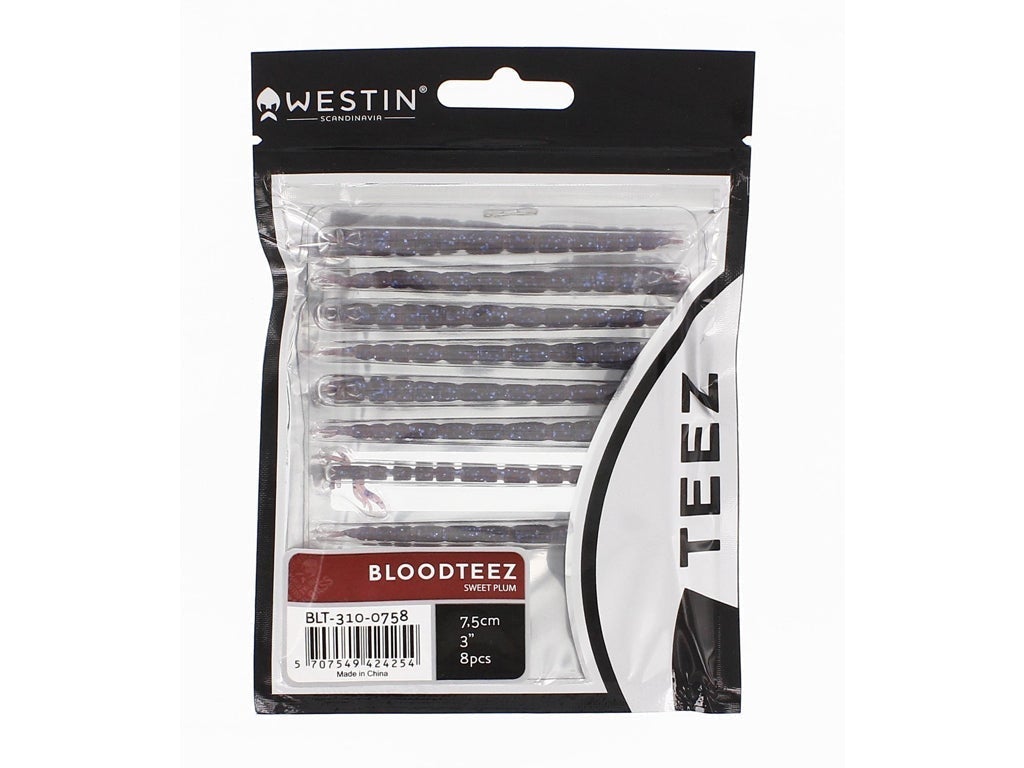 Westin BloodTeez Worm 7.5cm Fluo Yellow